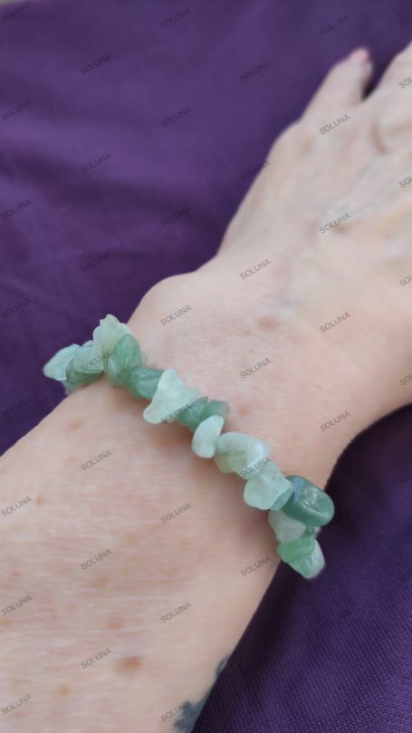 Pulsera cuarzo verde Pulsera cuarzo verde
